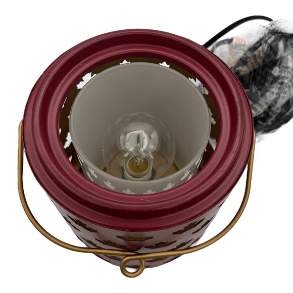 Scentsy Warmer True North Maple Leaf Red Retired Full Size Canadian Exclusive - Picture 3 of 12